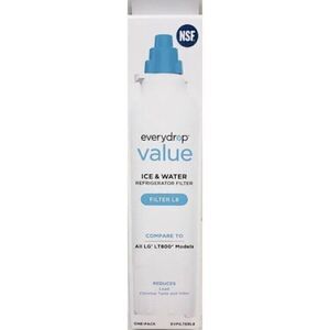 New Everydrop Value ICE & WATER Refrigerator FILTER L8 Compare to LG LT800 Model